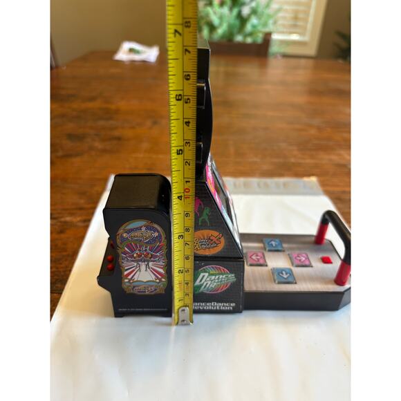 MINI Boardwalk Arcade Dane Dance Revolution Micro Video Game Cabinet & Galaga - Picture 8 of 9